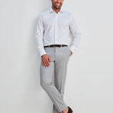 Classic Fit Twill Weiss