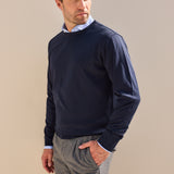 Sord Langarm Piqué Navy