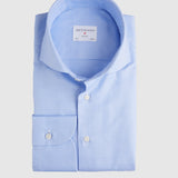 Classic Fit Blau Royal Oxford