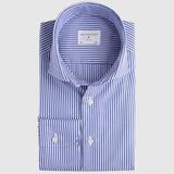 Classic Fit Blau Wrinkle Free