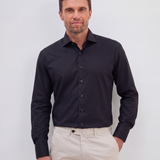Classic Fit Twill Schwarz