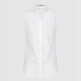 Nanda Luxury Stretchbluse Weiss