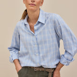 Jacky Flanellkaro Blau