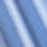 Classic Fit Chambray Feines Karo Blau