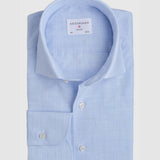 Classic Fit Chambray Blau