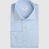 Classic Fit Twill Hellblau Extra Lang