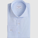 Classic Fit Streifen Piumino Ciel