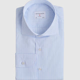 Classic Fit Streifen Piumino Ciel