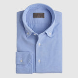 Classic Fit American Oxford Washed Button Down Blau