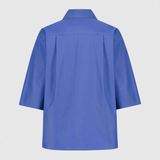 Ivy Baumwollbluse Blau