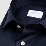 Classic Fit Twill Navy