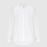 Baumwollbluse Weiss