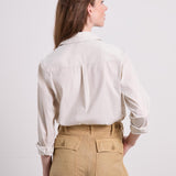 Jacky Stretch Bluse Beige