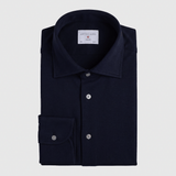 Classic Fit Pique Navy