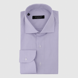Classic Fit Mini Check Lila