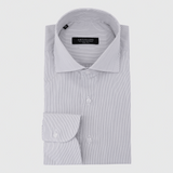 Classic Fit Streifen Grau