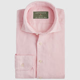 Classic Fit Leinen Rose