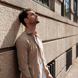 Classic Fit Kord Beige