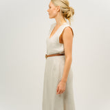 Leonie Leinenkleid Beige