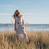 Leonie Leinenkleid Beige