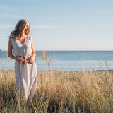 Leonie Leinenkleid Beige