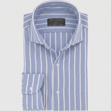 Slim Fit 4-Way Jersey Stretch Blau
