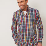 Classic Fit Multicolor Karo Button Down