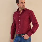 Classic Fit Kord Bordeaux