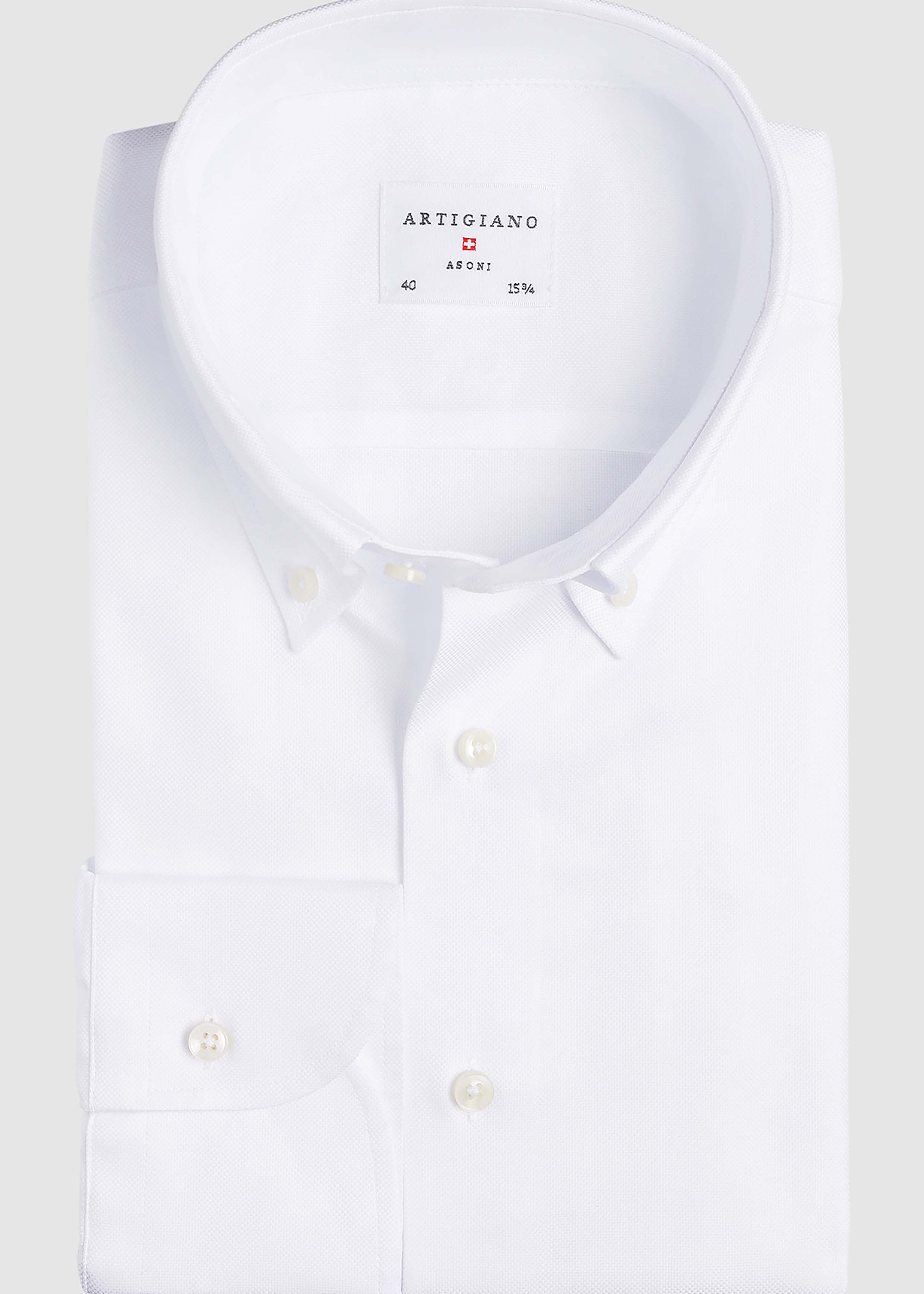 Classic Fit Weiß Oxford Button Down