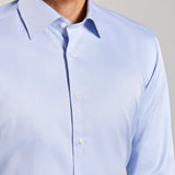 Classic Fit Twill Hellblau Extra Kurz