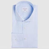 Classic Fit Vichy Karo Hellblau