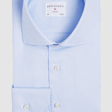 Classic Fit Hellblau Pin Point Wrinkle Free